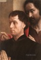 洗礼者聖ヨハネと寄付者の肖像 ヒューゴ・ファン・デル・ゴーズ